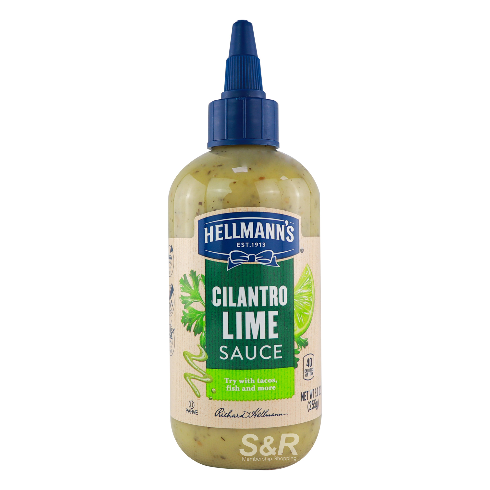 Hellmann's Cilantro Lime Sauce 255g Hellmann's Cilantro Lime Sauce 255g